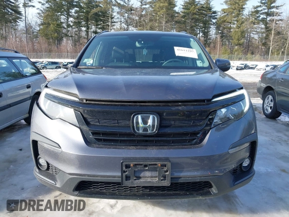 2022 Honda Pilot Special Edition with VIN 5FNYF6H27NB080710, listed as a IAAI auction lot 41612297 with 37,157 mi miles. Bid and sale history available at carsss.com. Image 13.