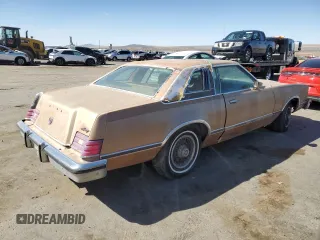 1977 Mercury Cougar z VIN 7A93H513790, wystawiony jako Copart lot #49360465 z przebiegiem 11 729 mil mil oraz Czysty tytuł • Clean title. Historia ofert i sprzedaży dostępna na DreamBid. Obrazek 3.