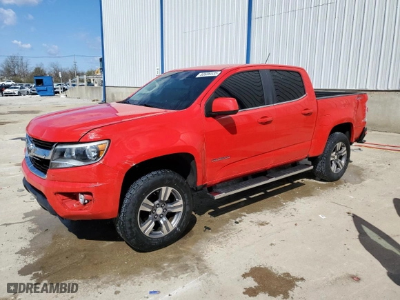 2017 Chevrolet Colorado 4WD LT with VIN 1GCGTCEN5H1268334, listed as a Copart auction lot 50606535 with 155,047 mi miles and Salvage Title. Bid and sale history available at carsss.com. Image 1.