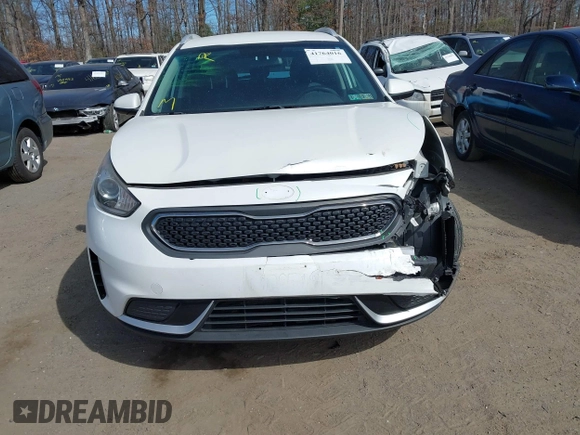 2017 Kia Niro LX with VIN KNDCB3LC8H5041747, listed as a IAAI auction lot 41764016 with 103,329 mi miles. Bid and sale history available at carsss.com. Image 12.