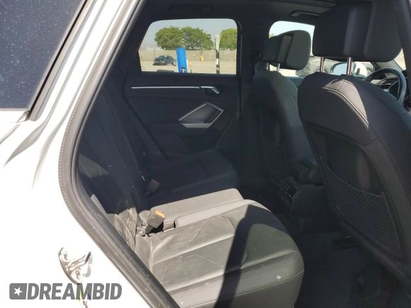 2020 Audi Q3 Premium with VIN WA1AECF32L1043479, listed as a Copart auction lot 57172925 with 52,907 mi miles and Salvage title. Bid and sale history available at DreamBid. Image 11.