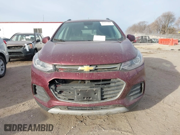 2017 Chevrolet Trax LT with VIN 3GNCJPSB5HL262068, listed as a IAAI auction lot 41437329 with 132,559 mi miles. Bid and sale history available at carsss.com. Image 12.