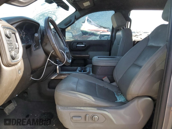2021 Chevrolet Silverado 1500 RST with VIN 3GCUYEED1MG310162, listed as a Copart auction lot 56568724 with 42,557 mi miles and Salvage Title. Bid and sale history available at carsss.com. Image 7.