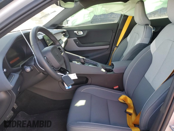 2023 Polestar 2 Performance with VIN YSMET3KA2PL127561, listed as a Copart auction lot 79302294 with 12,329 mi miles and Salvage Title. Bid and sale history available at DreamBid. Image 7.