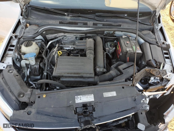 2017 Volkswagen Jetta 1.4T S with VIN 3VW167AJ7HM246813, listed as a Copart auction lot 89401345 with 104,657 mi miles and Salvage Title. Bid and sale history available at carsss.com. Image 11.