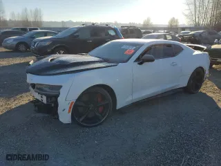 2019 Chevrolet Camaro ZL1 with VIN 1G1FJ1R6XK0151945, listed as a Copart auction lot 41879575 with 0 mi miles and Salvage Title. Bid and sale history available at carsss.com. Image 1.