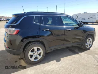 2024 Jeep Compass Sport with VIN 3C4NJDAN1RT594604, listed as a Copart auction lot 52639225 with 27,316 mi miles and Clean Title. Bid and sale history available at carsss.com. Image 3.