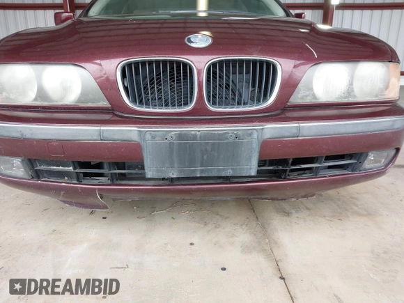 1997 BMW 5 Series 528iA with VIN WBADD6323VBW15656, listed as a IAAI auction lot 41777667 with 142,443 mi miles. Bid and sale history available at carsss.com. Image 15.