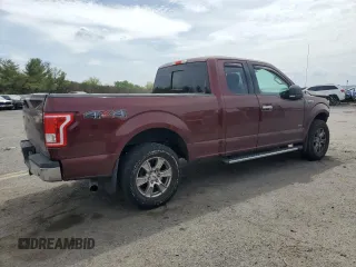 2016 Ford F-150 XLT with VIN 1FTEX1EP7GFC46662, listed as a Copart auction lot 54408895 with 141,111 mi miles and Salvage Title. Bid and sale history available at carsss.com. Image 3.