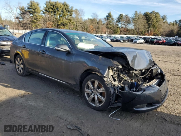2011 Lexus GS 350 with VIN JTHCE1KS2B0028998, listed as a Copart auction lot 86161854 with 186,690 mi miles and Clean Title. Bid and sale history available at carsss.com. Image 4.