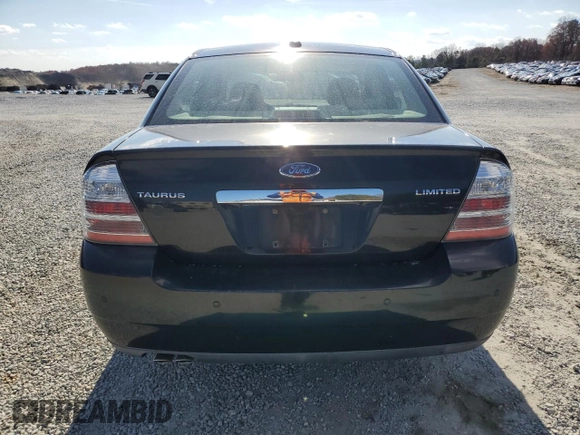 2008 Ford Taurus Limited with VIN 1FAHP25W38G185063, listed as a Copart auction lot 83321184 with 107,962 mi miles and Salvage Title. Bid and sale history available at carsss.com. Image 6.