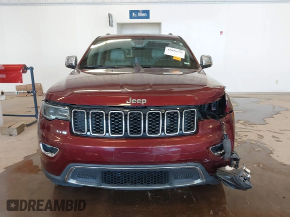 2017 Jeep Grand Cherokee Limited z VIN 1C4RJEBG5HC795116, wystawiony jako IAAI lot #41096233 z przebiegiem 162 829 mil mil oraz . Historia ofert i sprzedaży dostępna na DreamBid. Obrazek 12.