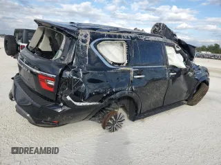 2021 Nissan Armada SV with VIN JN8AY2ACXM9147160, listed as a Copart auction lot 83873234 with Not Provided miles and Non Repairable. Bid and sale history available at carsss.com. Image 3.
