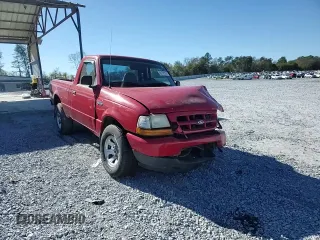 2000 Ford Ranger XL with VIN 1FTYR10V5YPB35200, listed as a Copart auction lot 81781314 with 168,026 mi miles and Salvage Title. Bid and sale history available at carsss.com. Image 10.