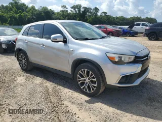 2019 Mitsubishi Outlander ES with VIN JA4AP3AU2KU006858, listed as a Copart auction lot 60683735 with 106,650 mi miles and Salvage title. Bid and sale history available at DreamBid. Image 4.