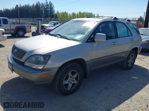 2000 Lexus RX 300 with VIN JT6HF10U1Y0152463, listed as a IAAI auction lot 42075207 with 290,513 mi miles. Bid and sale history available at carsss.com. Image 2.