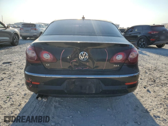 2010 Volkswagen CC Sport with VIN WVWMN7AN8AE554431, listed as a Copart auction lot 76045844 with 156,890 mi miles and Salvage Title. Bid and sale history available at DreamBid. Image 6.