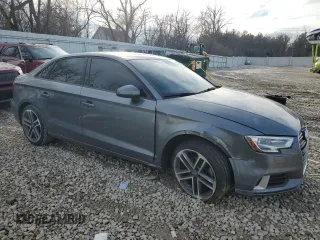 2018 Audi A3 Sedan Premium with VIN WAUB8GFF0J1082696, listed as a Copart auction lot 43688594 with 48,669 mi miles. Bid and sale history available at carsss.com. Image 4.