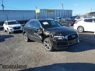 2018 Audi Q3 Premium Plus with VIN WA1JCCFS4JR033581, listed as a IAAI auction lot 41040525 with 51,278 mi miles. Bid and sale history available at carsss.com. Image 1.