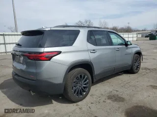 2023 Chevrolet Traverse RS with VIN 1GNEVJKW8PJ334240, listed as a Copart auction lot 49526565 with 11,836 mi miles and Salvage Title. Bid and sale history available at carsss.com. Image 3.
