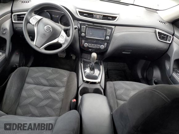 2014 Nissan Rogue SV with VIN 5N1AT2MV5EC873726, listed as a Copart auction lot 52107335 with Not Provided miles and Salvage Title. Bid and sale history available at DreamBid. Image 8.