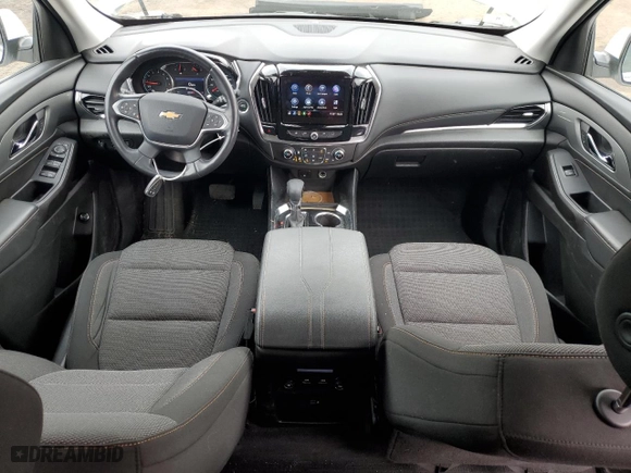 2021 Chevrolet Traverse LT Cloth with VIN 1GNEVGKW2MJ188769, listed as a Copart auction lot 47722285 with 48,169 mi miles and Salvage Title. Bid and sale history available at carsss.com. Image 8.