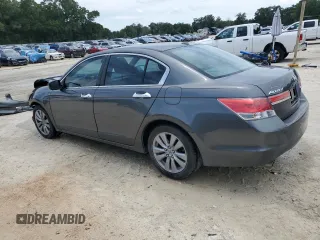 2011 Honda Accord EX-L with VIN 1HGCP3F86BA014054, listed as a Copart auction lot 64077675 with 79,662 mi miles and Salvage title. Bid and sale history available at DreamBid. Image 2.