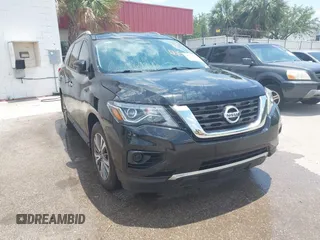 2018 Nissan Pathfinder Platinum z VIN 5N1DR2MN9JC625470, wystawiony jako IAAI lot #42229860 z przebiegiem Nie podano mil oraz . Historia ofert i sprzedaży dostępna na DreamBid. Obrazek 1.