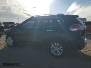 2016 Nissan Rogue S with VIN KNMAT2MV2GP622467, listed as a Copart auction lot 46265145 with 113,568 mi miles and Salvage Title. Bid and sale history available at carsss.com. Image 2.