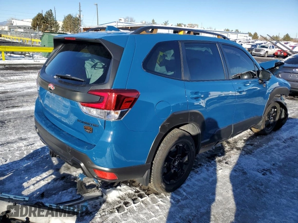 2023 Subaru Forester Wilderness with VIN JF2SKAMC1PH490183, listed as a Copart auction lot 87888835 with 20,244 mi miles and Salvage Title. Bid and sale history available at carsss.com. Image 3.