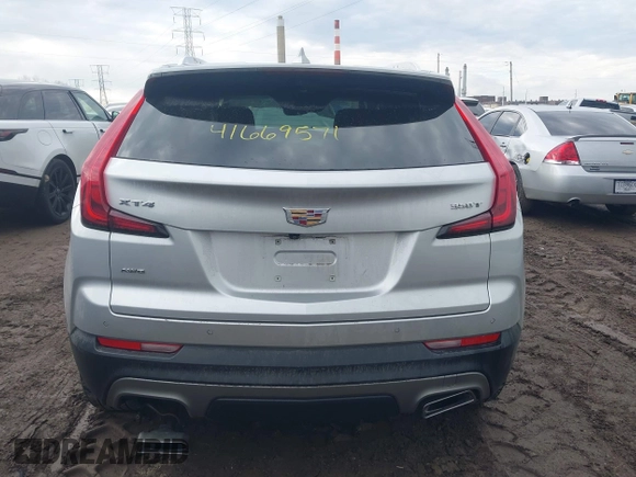 2022 Cadillac XT4 AWD Premium Luxury with VIN 1GYFZDR43NF152561, listed as a IAAI auction lot 41669571 with 16,274 mi miles and . Bid and sale history available at carsss.com. Image 16.