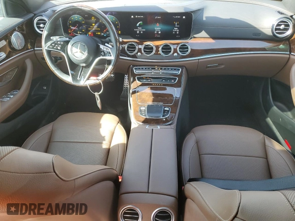 2023 Mercedes-Benz E-Class E 450 with VIN W1KZH6AB9PB174902, listed as a Copart auction lot 52155005 with 11,377 mi miles and Salvage Title. Bid and sale history available at carsss.com. Image 8.