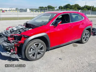 2024 Lexus UX with VIN JTHX6JBH8R2182245, listed as a IAAI auction lot 41205289 with 11,421 mi miles. Bid and sale history available at carsss.com. Image 21.