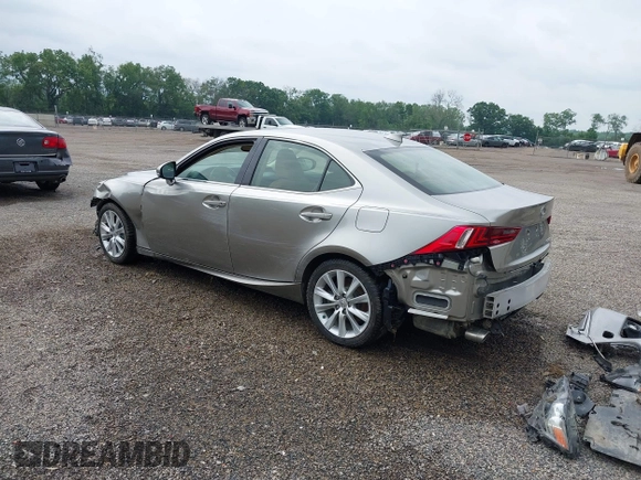 2016 Lexus IS 200t with VIN JTHBA1D20G5015102, listed as a IAAI auction lot 42440555 with 44,891 mi miles and . Bid and sale history available at DreamBid. Image 3.