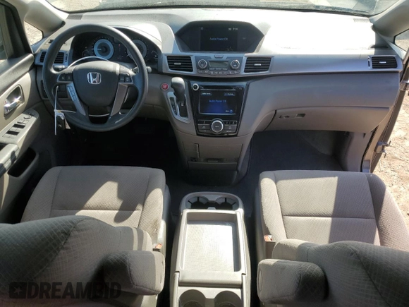 2015 Honda Odyssey EX z VIN 5FNRL5H42FB038651, wystawiony jako Copart lot #58861135 z przebiegiem 98 358 mil mil oraz Szkoda całkowita • Salvage title. Historia ofert i sprzedaży dostępna na DreamBid. Obrazek 8.