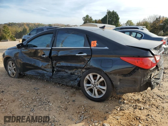 2013 Hyundai Sonata Limited with VIN 5NPEC4ACXDH641341, listed as a Copart auction lot 79415574 with Not Provided miles and Salvage Title. Bid and sale history available at carsss.com. Image 2.