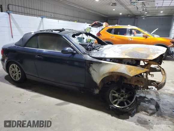 2008 BMW 1 Series 128i with VIN WBAUL73548VE86285, listed as a Copart auction lot 42819255 with Not provided miles and Salvage title. Bid and sale history available at DreamBid. Image 4.