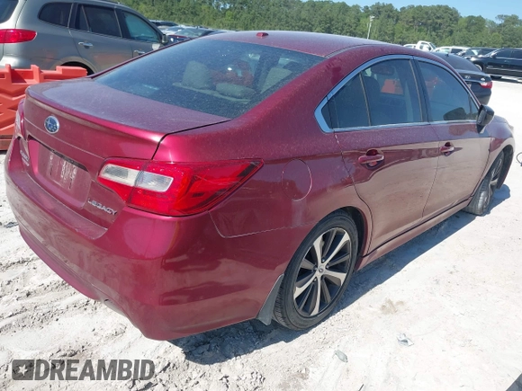 2015 Subaru Legacy 2.5i Premium with VIN 4S3BNBD6XF3033096, listed as a IAAI auction lot 42027286 with 130,414 mi miles. Bid and sale history available at carsss.com. Image 4.