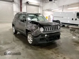 2017 Jeep Renegade Altitude with VIN ZACCJBBB6HPE49807, listed as a Copart auction lot 55518865 with 80,452 mi miles and Non repairable. Bid and sale history available at DreamBid. Image 14.