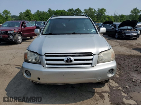 2005 Toyota Highlander z VIN JTEEP21A150081176, wystawiony jako Copart lot #60608585 z przebiegiem 218 821 mil mil oraz Czysty tytuł • Clean title. Historia ofert i sprzedaży dostępna na DreamBid. Obrazek 5.