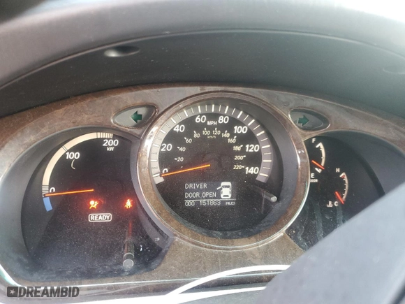 2006 Toyota Highlander Hybrid with VIN JTEEW21A560014956, listed as a Copart auction lot 81378634 with 151,863 mi miles and Salvage Title. Bid and sale history available at carsss.com. Image 9.