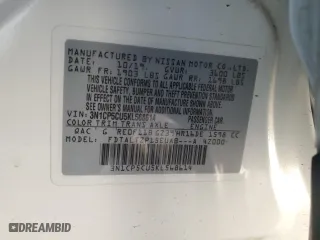 2019 Nissan Kicks SR with VIN 3N1CP5CU5KL568614, listed as a Copart auction lot 48432185 with 81,776 mi miles and Salvage Title. Bid and sale history available at carsss.com. Image 14.