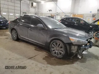 2016 Kia Cadenza Premium with VIN KNALN4D77G5215401, listed as a Copart auction lot 45907795 with 85,982 mi miles and Clean Title. Bid and sale history available at carsss.com. Image 4.