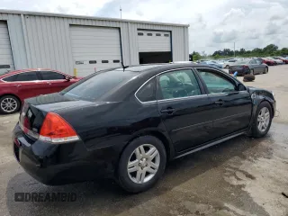 2011 Chevrolet Impala LT Fleet with VIN 2G1WG5EK6B1125372, listed as a Copart auction lot 59696015 with 160,257 mi miles and Salvage title. Bid and sale history available at DreamBid. Image 3.