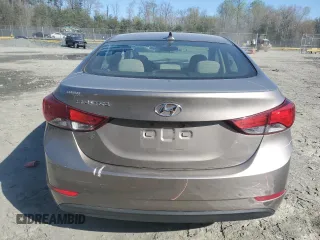 2014 Hyundai Elantra SE with VIN 5NPDH4AEXEH529140, listed as a Copart auction lot 52077465 with 82,686 mi miles and Salvage Title. Bid and sale history available at DreamBid. Image 6.