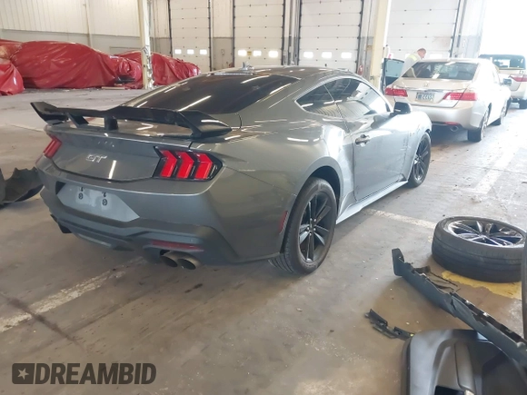 2024 Ford Mustang GT with VIN 1FA6P8CF9R5419104, listed as a IAAI auction lot 42304522 with 6,721 mi miles and . Bid and sale history available at DreamBid. Image 4.