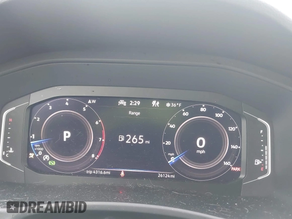 2022 Volkswagen Atlas SE с VIN 1V2HE2CA9NC221542, выставлен на аукционе IAAI как лот 41088516 с пробегом 26 124 миль миль и . История ставок и продаж доступна на DreamBid. Изображение 7.