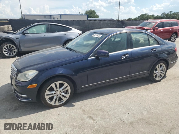 2012 Mercedes-Benz C 300 Sport with VIN WDDGF8BB1CR210302, listed as a Copart auction lot 64289725 with 136,499 mi miles and Clean title. Bid and sale history available at DreamBid. Image 1.