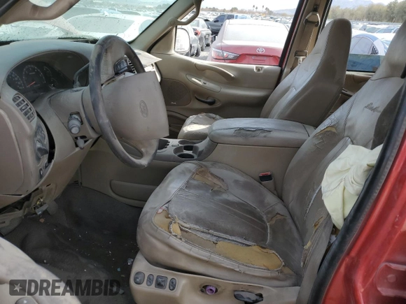 2000 Ford Expedition Eddie Bauer с VIN 1FMEU17L5YLB06434, выставлен на аукционе Copart как лот 88497425 с пробегом Не указан миль и Списание • Salvage title. История ставок и продаж доступна на DreamBid. Изображение 7.