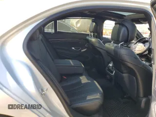 2018 Mercedes-Benz S with VIN WDDUG6EB7JA373919, listed as a Copart auction lot 52158955 with Not Provided miles and Salvage Title. Bid and sale history available at carsss.com. Image 10.